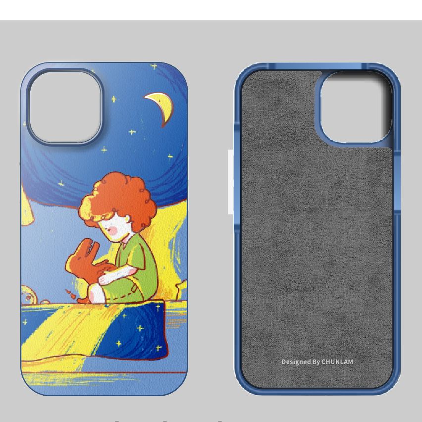 Inlay Leather Case
