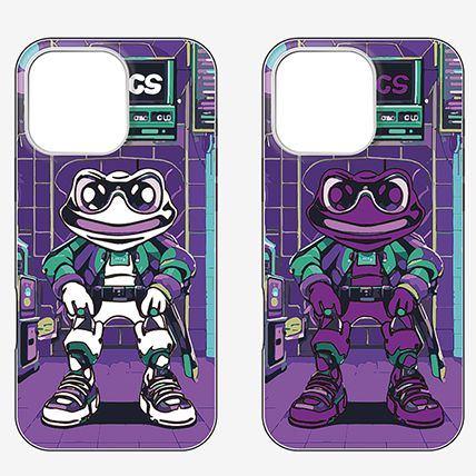 Color changing effect of IML case
