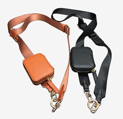 Clip and Go phone strap with zipper Pouch