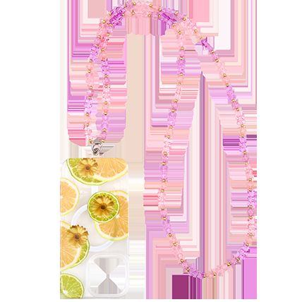 IML phone case with bracelet strap
