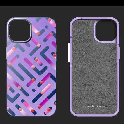 Inlay Leather Case