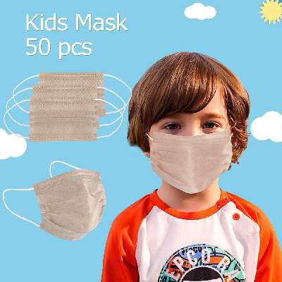 Chunlam - Kids Mask, Microcrystalline Titanium Silver Antibacterial Efficient Children Face Mask