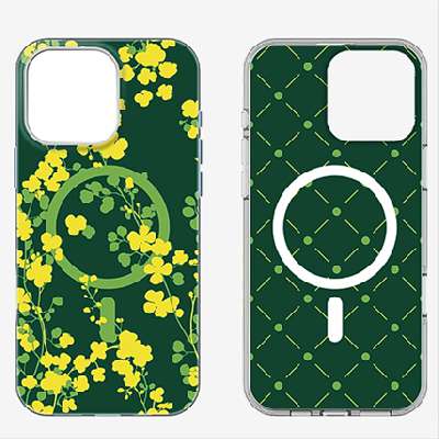 Luminous effect fluorescent glow in the dark IML Case